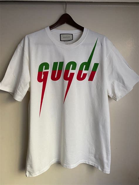 gucci red and white shirt|men red gucci shirt.